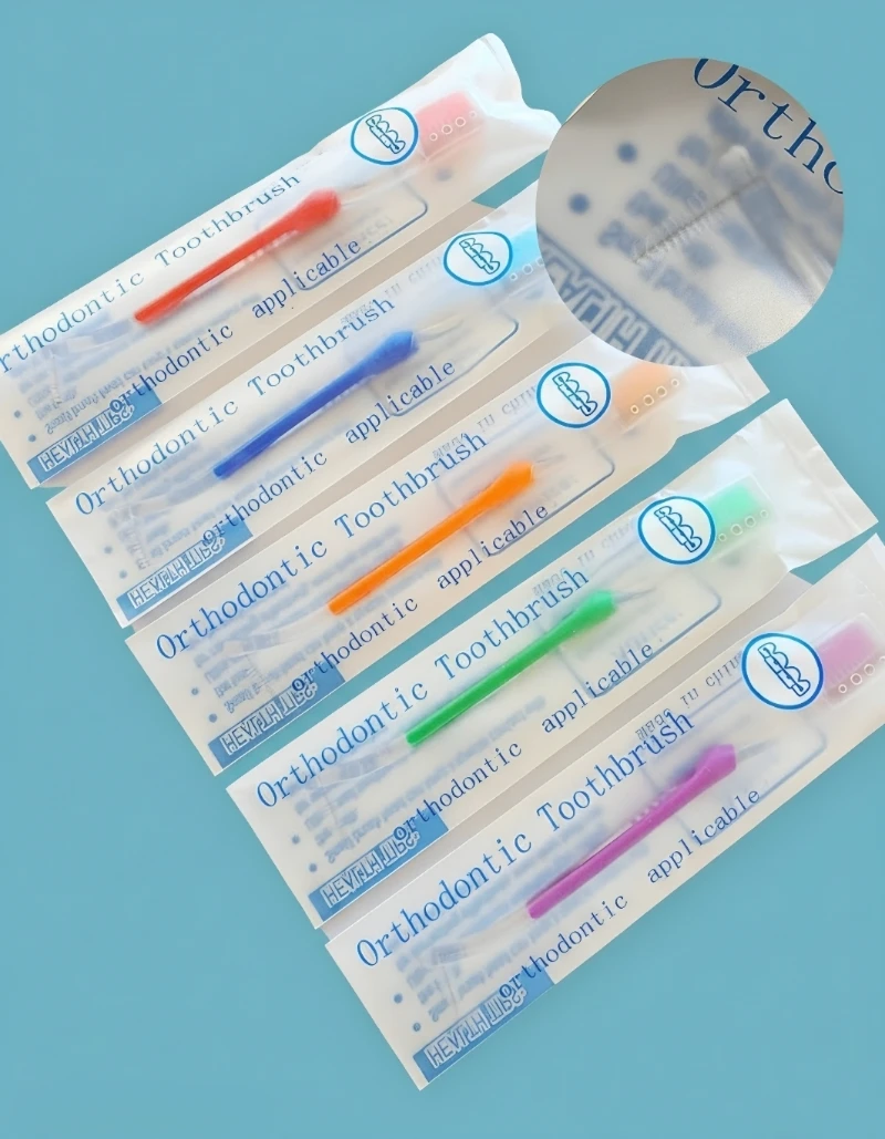 Adult Orthobrush with Interdental Brush